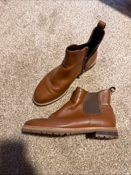 Lands' End Shoes - Woman’s Brown Leather Boots